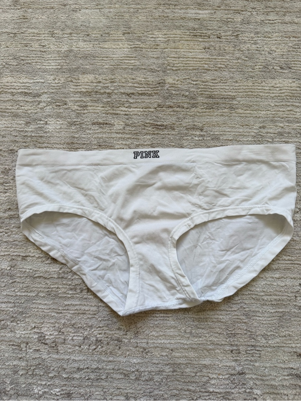Victoria’s Secret PINK Hipster Panty in White - Picture 3 of 4